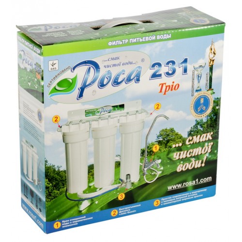 РОСА 232 ТРИО для мягкой воды: 0 руб, купить в Донецке, описание, отзывы