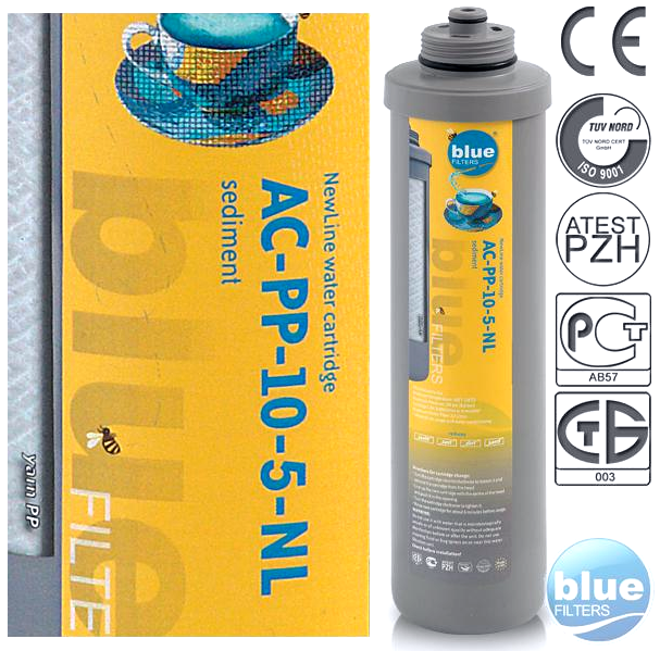 Bluefilters New Line AC-PP-10-5-NL: 1 500 руб, купить в Донецке, описание, отзывы